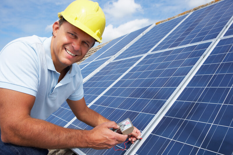 ondernemer en zonnepanelen