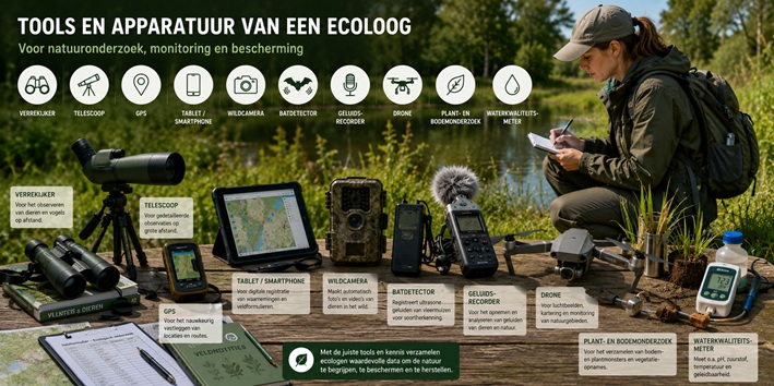 tools van een ecoloog